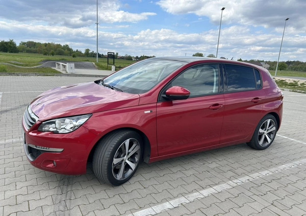 Peugeot 308 cena 41900 przebieg: 105000, rok produkcji 2017 z Bystrzyca Kłodzka małe 254